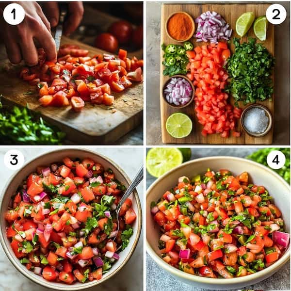 pico de gallo step by step recipe