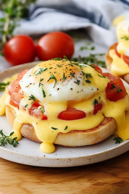 quick eggs benedict