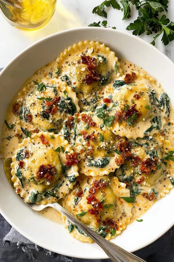 stuffed ravioli