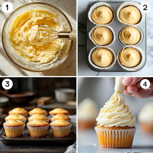 vanilla cupcakes recipe