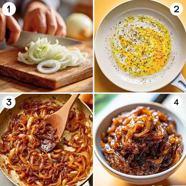 caramelized onions step by step recipe