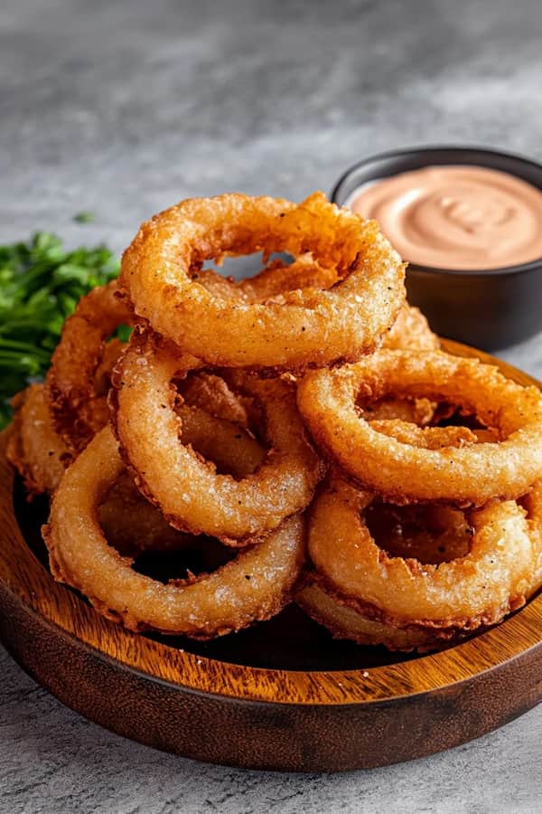crispy homemade onion rings recipe