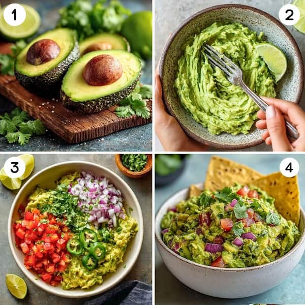 guacamole step by step recipe