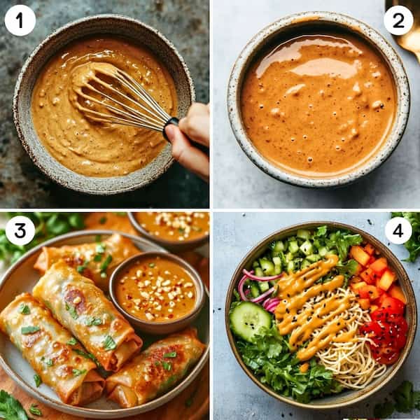 peanut sauce step by step