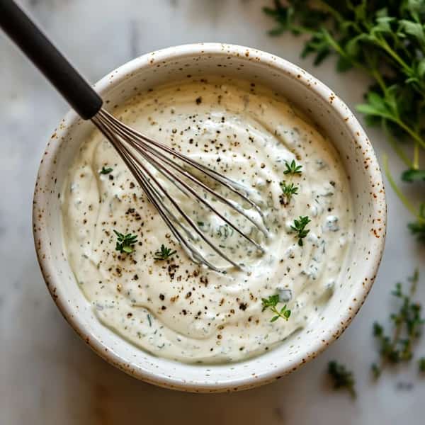 ranch dressing mixed