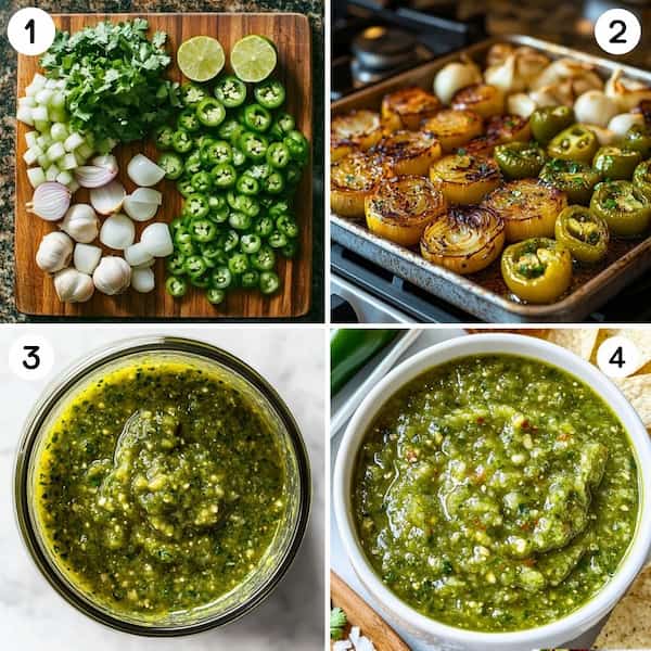 salsa verde step by step recipe