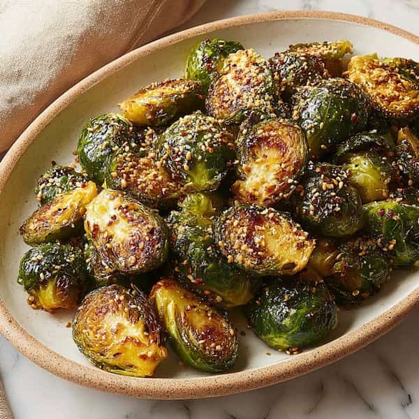 brussels sprouts served