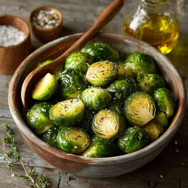 brussels sprouts seasoned