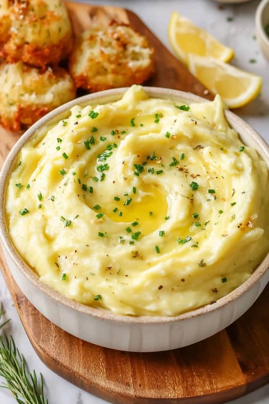 garlic mashed potatoes