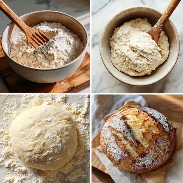 homemade sourdough bread recipe step by step