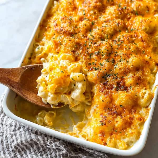 mac and cheese baked
