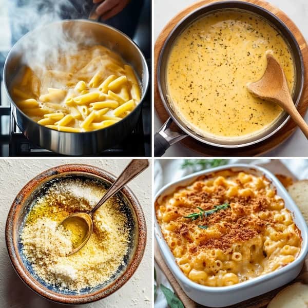 mac and cheese step by step