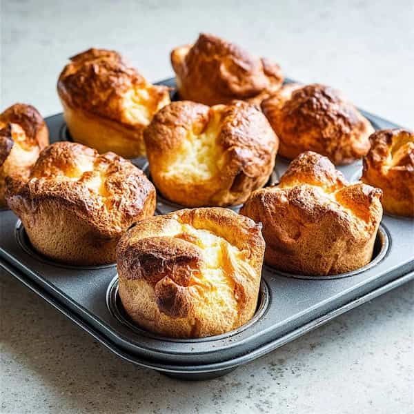 popovers in a muffin tin
