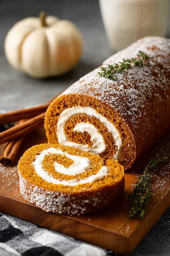 pumpkin roll recipe