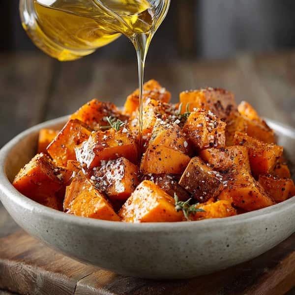 seasoned sweet potatoes