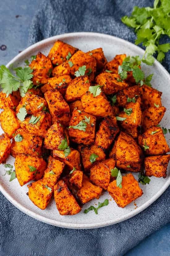 air fryer sweet potatoes recipe