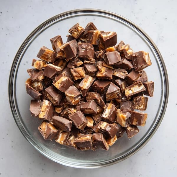 chopped snickers