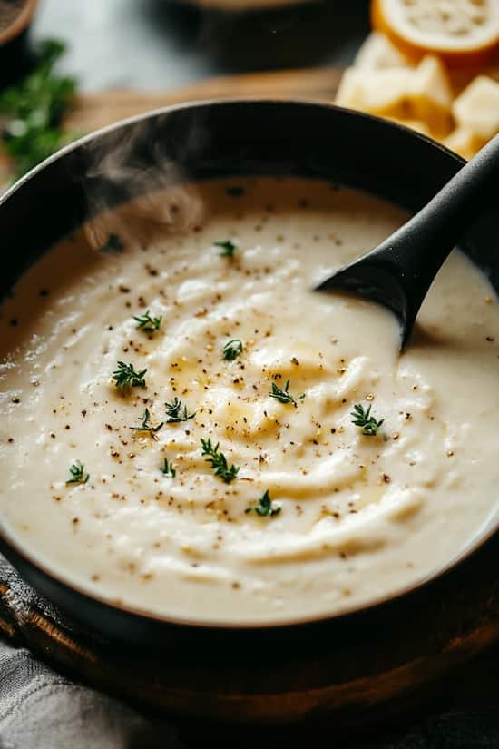 homemade alfredo sauce