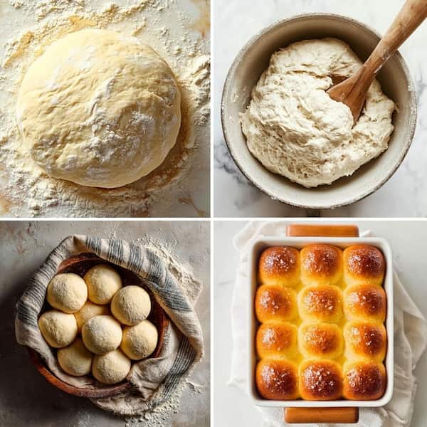 homemade dinner rolls