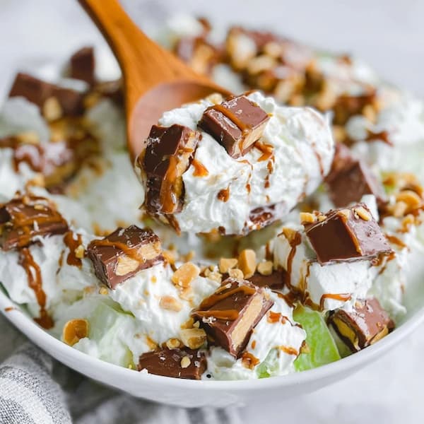 snickers salad bite