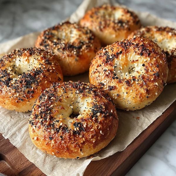 bagels baked