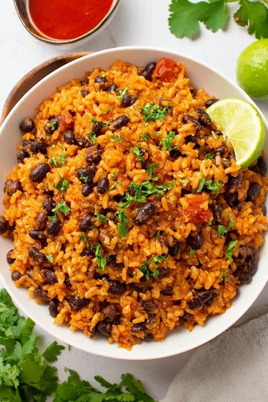 easy rice and beans recipe