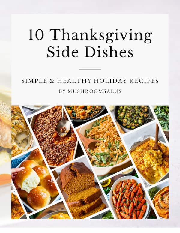 thanksgiving side dishes cookbook