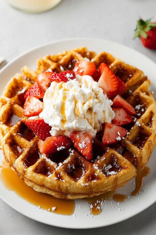 crispy belgian waffles recipe
