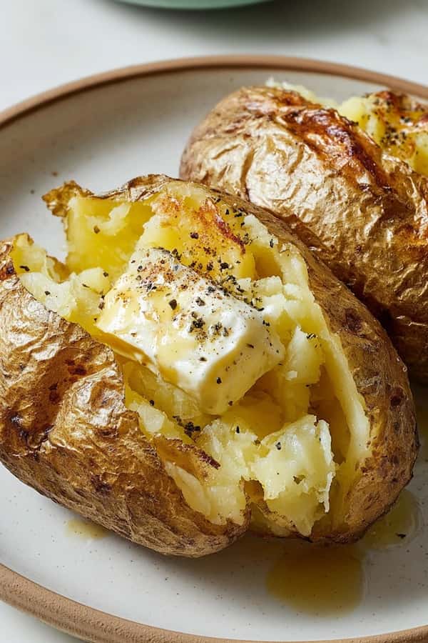 baked potatoes in the microwave recipe