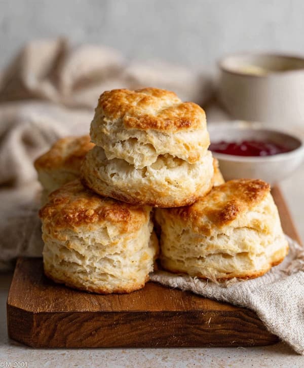 buttermilk biscuits served