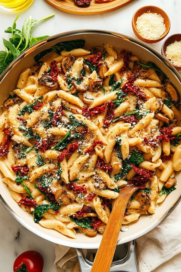 sun dried tomato pasta recipe
