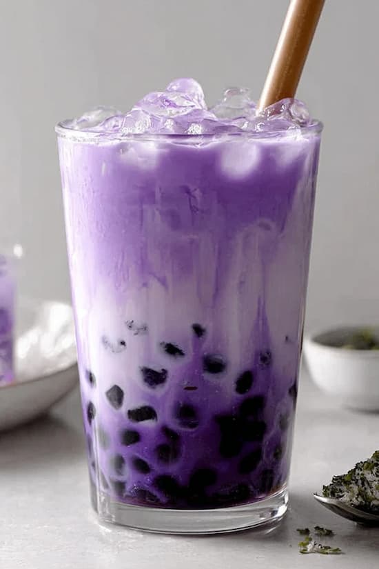 taro milk tea