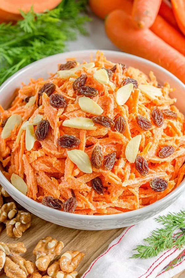 carrot raisin salad recipe