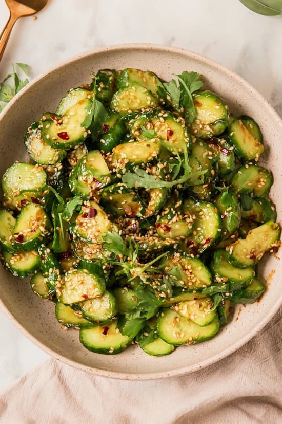 smashed cucumber salad recipe