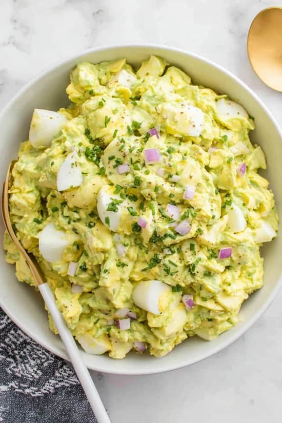 avocado egg salad