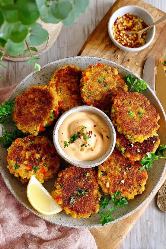 chickpea fritters recipe