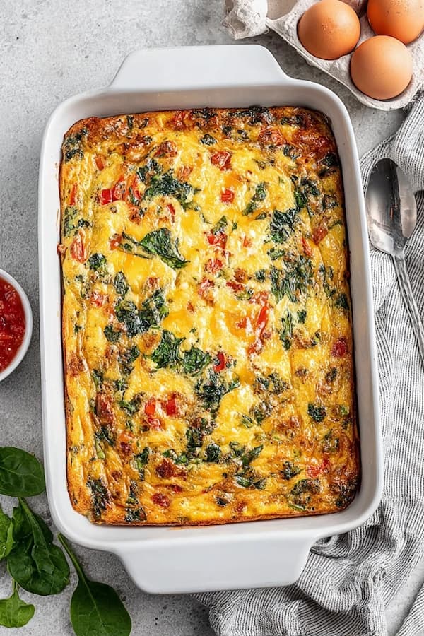 vegetarian breakfast casserole