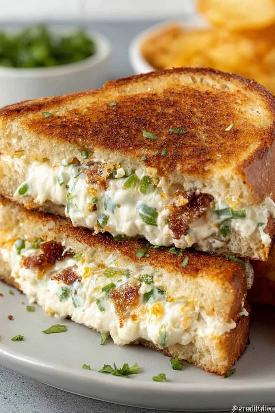 jalapeno popper grilled cheese sandwich