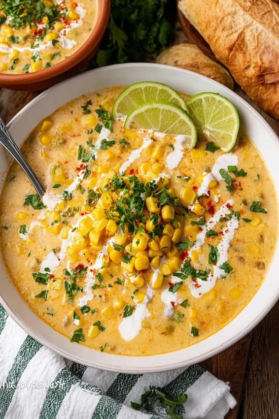 mexican street corn chowder
