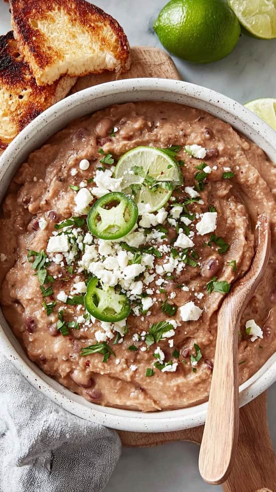 refried beans
