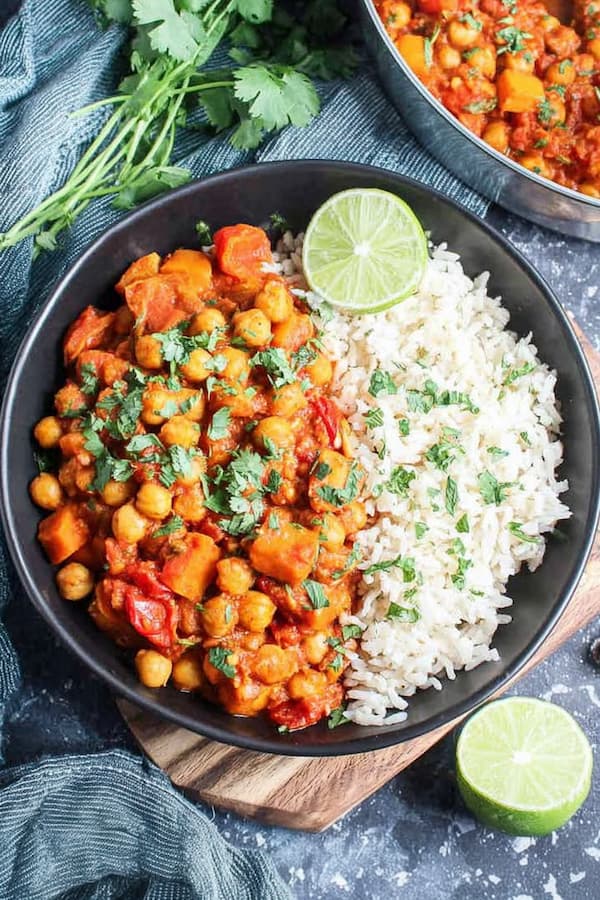 spiced chickpea stew