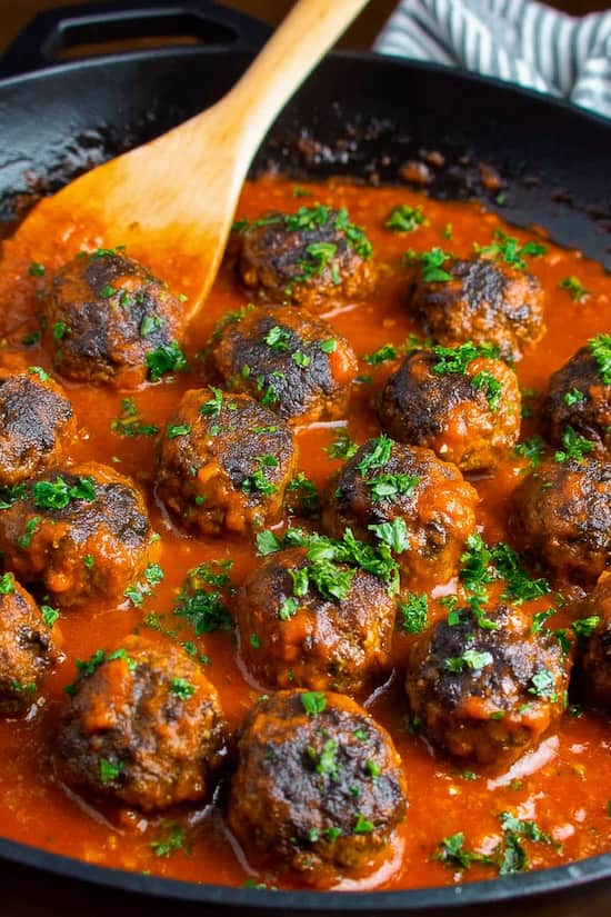 mushroom meatballs recipe