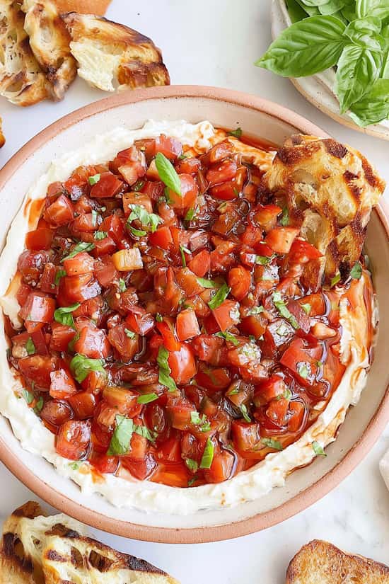 bruschetta dip recipe