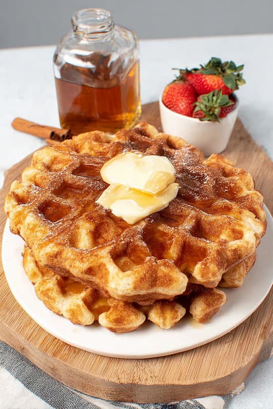 cinnamon waffles recipe
