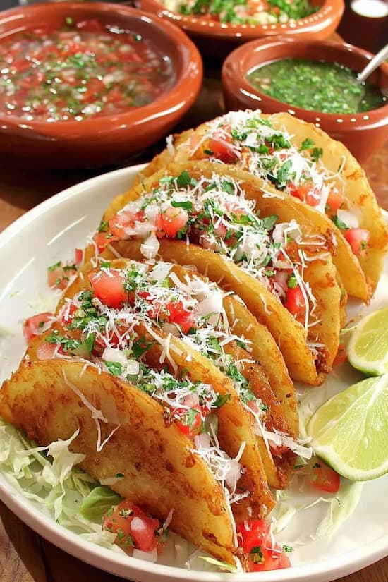 crispy potato tacos recipe