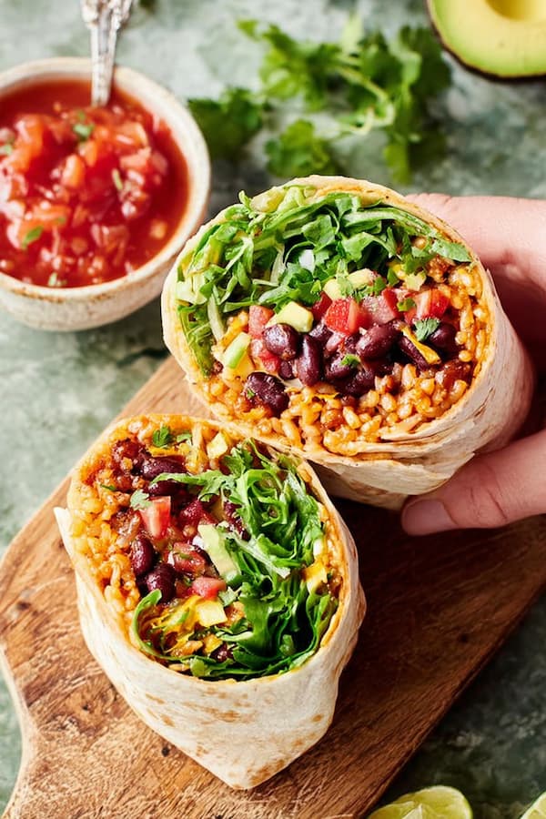 vegan burrito