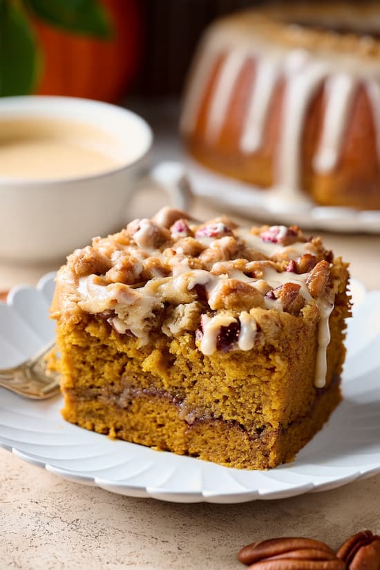 pumpkin coffee cake recipe