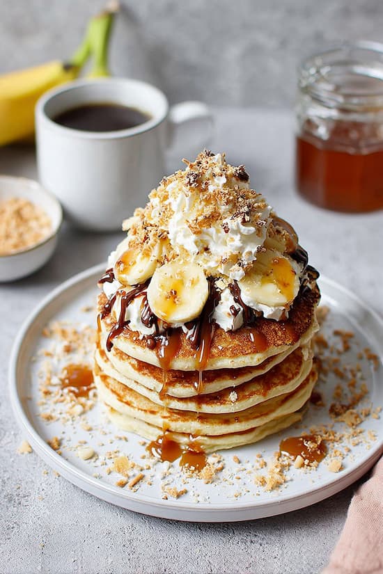 Banoff Pie Pancakes recipe
