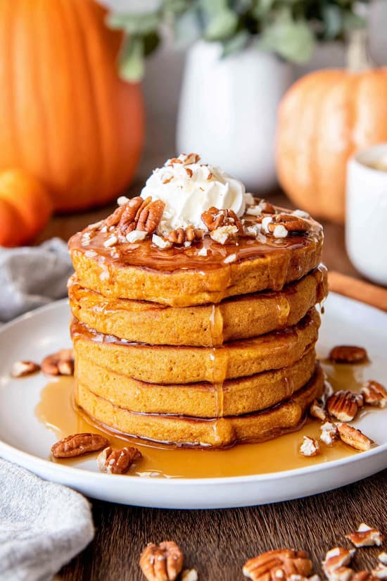 pumpkin pancakes RECIPE